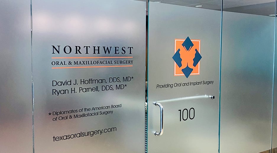 Office Doors to Northwest Oral & Maxillofacial Surgery